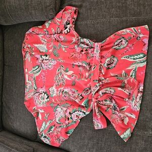 Floral Pink Kimono Top